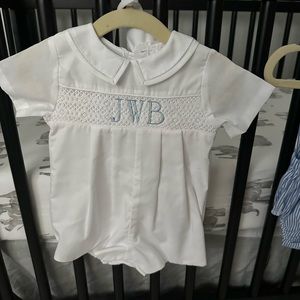 Baby boy Petit Ami Christening/Baptism outfit